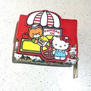 Loungefly Red and White Hello Kitty Kids Wallet, NWOT